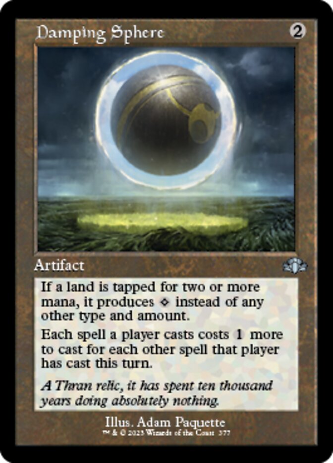 Damping Sphere (Retro) [Dominaria Remastered]