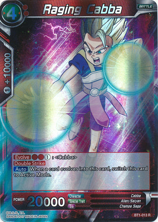 Raging Cabba (BT1-013) [Galactic Battle]