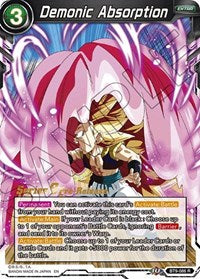 Demonic Absorption (BT9-086) [Universal Onslaught Prerelease Promos]